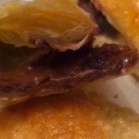 Chocolate Pocket · Puff pastry with dark chocolate filling