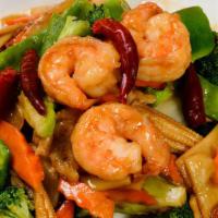 Hunan Shrimp · (spicy)