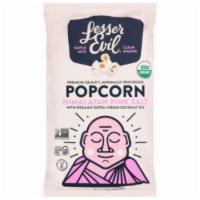 Lesser Evil Organic Himalayan Pink Salt Popcorn (4.6 Oz) · 