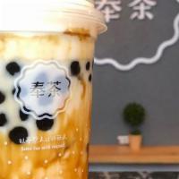 Creme Brulee Dirty Boba · A creamy treat filled with brown sugar, boba, cheese milk foam and topped with a caramelized...