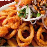 Jalea / Fried Seafood Mix And Bits Of Fish · 