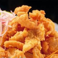 Chicharrón De Pescado / Fried Fish Chunk · 