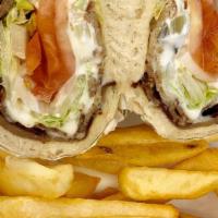 Gyro Platter · Popular. Lamb and chicken. Served with French fries and coleslaw.