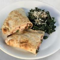 Grilled Chicken & Mozzarella Panini · organic DiNapoli tomato sauce, broccolini, mozzarella, herbs, chili flake, crispy house-made...