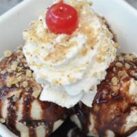 Sundae Confessions
At The Basilica (Fridae) · Tempting scoops of honey vanilla are lavishly covered in hot fudge and then crowned with whi...