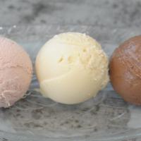 Officer’S Row · A simple yet elegant ice cream sampler. Casually make your way down a street lined with moun...