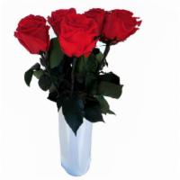 Dozen Rose Bouquet · Rose Length: 56 cm // 
Vase: 5