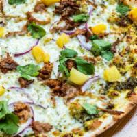 Working Man · Pulled Pork, Bacon, Red Onions, Pineapple, and Cilantro