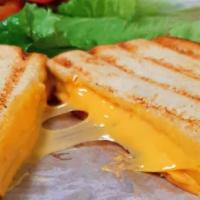 Grilled Cheese (Hot!) · Sliced American cheese between two slices of buttered bread, your choice, and grilled to per...