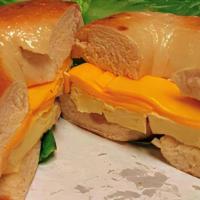 Egg & Cheese Sandwich · Egg and American cheese on your choice of bread.