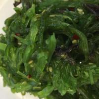 Kaiso Salad · 3 different kind of seaweed top with sesame