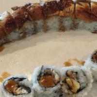 Eel-Ectric Roll · Unagi, avocado & cucumber (tempura style).