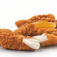 Chicken Fingers · Juicy breaded chicken tenders, served with your choice of dipping sauce, or have it tossed i...