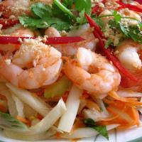 Goi Ngo Sen Tom · Lotus salad with shrimp