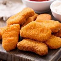 Chicken Nuggets (8) · Homemade crispy chicken nuggets.