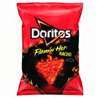 Doritos Flamin' Hot Nacho - 1.75Oz · The nacho cheese you love, amped up with fiery heat.