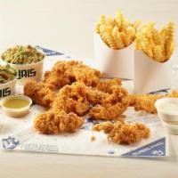 Family Pack - 15 Tenders, 4 Sides, 4 Dipping Sauces · Our Royals Hot Chicken Family Pack is designed to feed 3-5 people. It includes 15 of our cri...