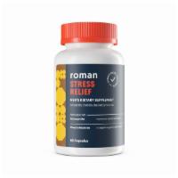 Roman Stress Relief Supplement For Men, 60 Capsules, Ashwagandha · Feeling stressed? Take a deep breath and say hello to a dietary supplement created by doctor...