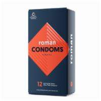 Roman Ultra-Thin Lubricated Latex Condoms, 12-Pack · Be ready for intimacy with Roman ultra-thin condoms, lubricated for pleasure. Made with prem...