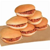 6 Chopped Bbq Sandwiches · Our Chopped Beef served in a delicious sandwich