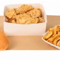 10 Pc. Fried Chicken Family Order  · Served with French Fries and Bread.