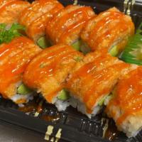 * Lion Roll (8 Pieces) · Inside: salmon, avocado. Topped with spicy tuna & chef‘s special sauce. Original Price: $17.90