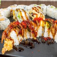 Sushi Regular · Chef's choice of 7 pc, sushi with california roll.