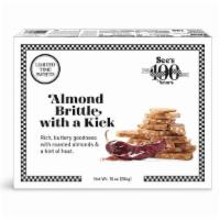Almond Brittle With A Kick · A little sweet meets a bit of spice. This buttery, nutty goodness features roasted almonds w...