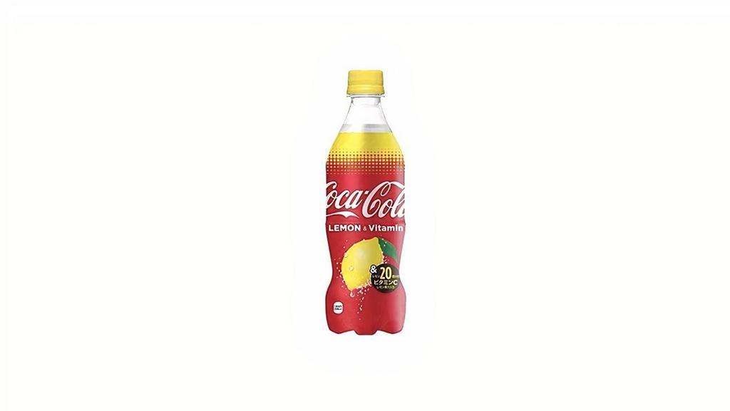 Coca Cola Lemon & Vitamin C Japan 500 Ml Bottle · Coca-Cola Japan releases a lemon version almost every year but this limited edition version pumps up the vitamin C content to the equivalent of 20 lemons! Coca-Cola lemon and vitamin C Japan 500 ml bottle.