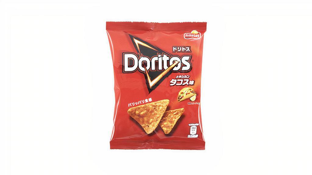 Doritos Taco 60 G (Japan) · Mexican taco seasonings plus a squeeze of lime taste.