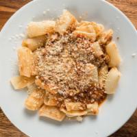 Pasta Alla Bolognese · Your choice of pasta served with beef meat sauce