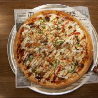 Bulgogi Pizza · Korean flavors and savory accents bring together this favorite Bulgogi pizza. Hand tossed go...