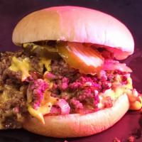 Tommie Chop · Our take on the Chopped Cheese. 1/4 beef chopped with grilled onion. Topped with American ch...
