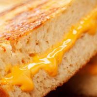 Cheddar Cheese Sandwich · Delicious cheesy crispy buttery sandwich made with cheddar cheese.