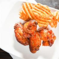 Red Hot Wings · Wings are deep-fried to a crispy perfection and served with your choice of sauce on the side...