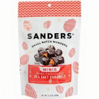 Dark Choc Sea Salt Caramel Easter Minis · 3.75oz package of our dark sea salt caramel Easter minis