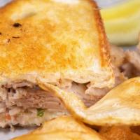 Smoked Turkey Reuben · Sliced turkey with swiss cheese and coleslaw served on grilled sourdough