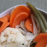 Homemade Pickles · Gluten free and vegetarian.