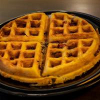 Mikey & Mel'S Waffle · We add pastrami to the batter.