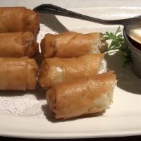 Spring Rolls · Bean treads & vegetable wrapped in rice paper & deep fried.

Chicken comes in 4 pieces. Vege...