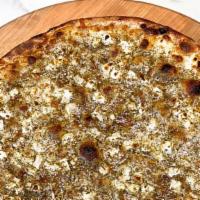 Garlic Cheese Bread · Housemade garlic sauce, mozzarella (16-inch).