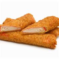 Fried Crab Sticks · Crabs sticks fried to perfection.