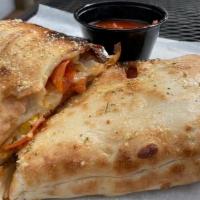 3-Topping Calzone & Drink · 