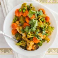 Mix Vegetables Sabji · Assorted vegetables sauteed with tomatoes and herbs. Vegetarian.