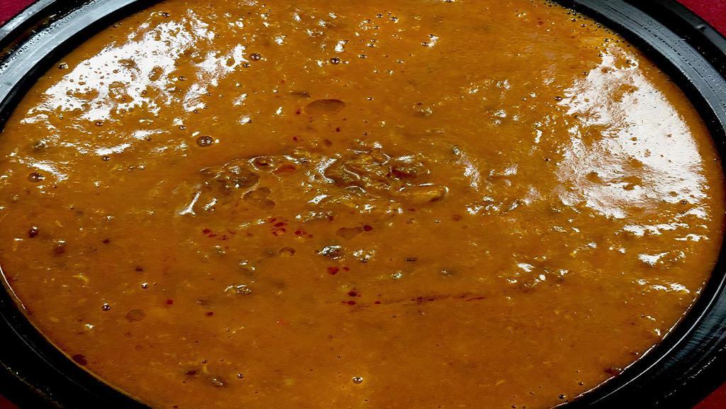 Dal Makhani · An assortment of lentils cooked with fresh onion, ginger, garlic and butter.