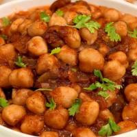Channa Masala · Spicy Chickpeas cooked with indian spices