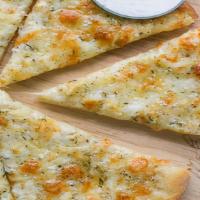Garlic Pizza · Fresh Garlic Basted With Olive Oil, Sprinkled With Oregano.