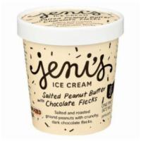 Jeni'S Salted Peanut Butter With Chocolate Flecks Ice Cream (1 Pint) · Salted and roasted ground peanuts with grass-grazed milk and crunchy, dark chocolate flecks....