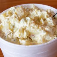 Potato Salad · Potatoes, egg, celery, and onion, mixed with mayonnaise and mustard.