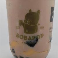 3Q Milk Tea (Boba, Egg Pudding, Herbal) · Our famous BoBaPOP Milk Tea with 3 toppings: black pearls (boba), egg pudding, and herbal pu...